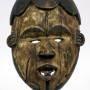 Maska - Afrika - riuální - celodřevěná
