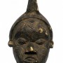 Maska - Afrika - rituální - celodřevěná